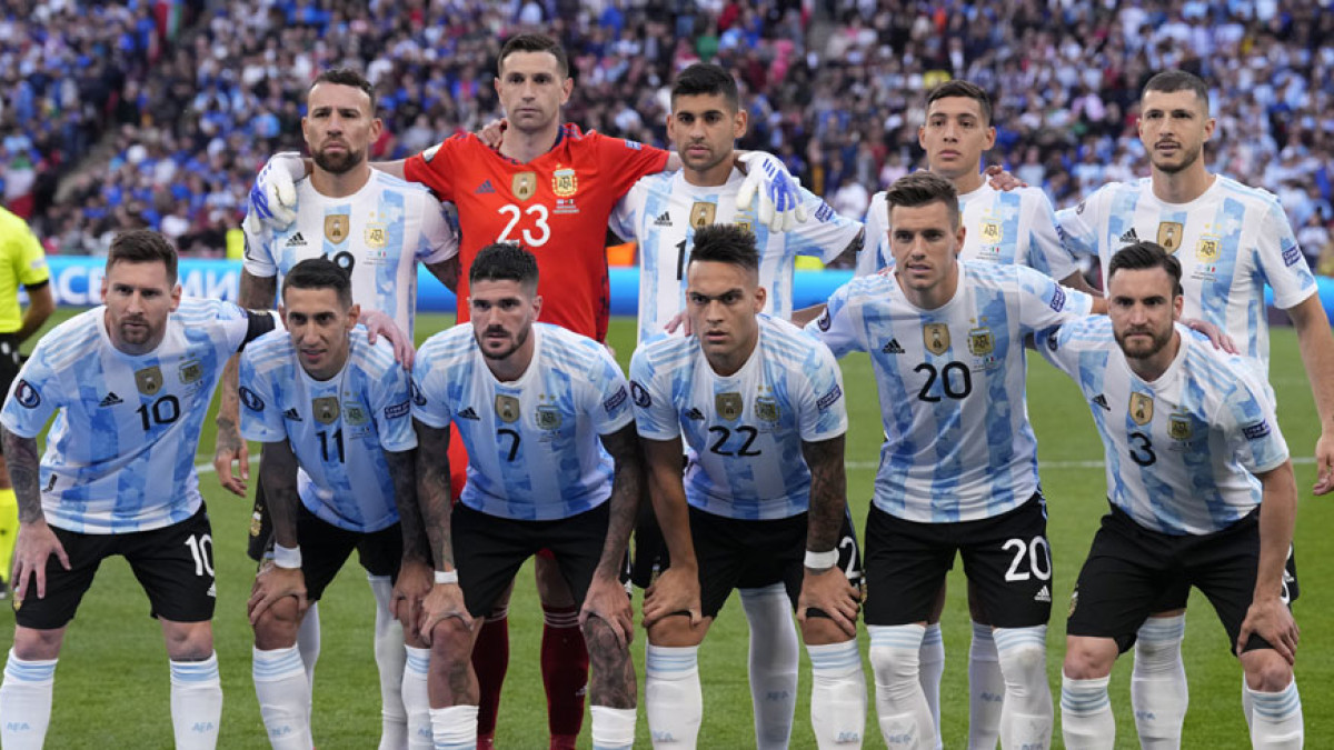 team photo for Argentina