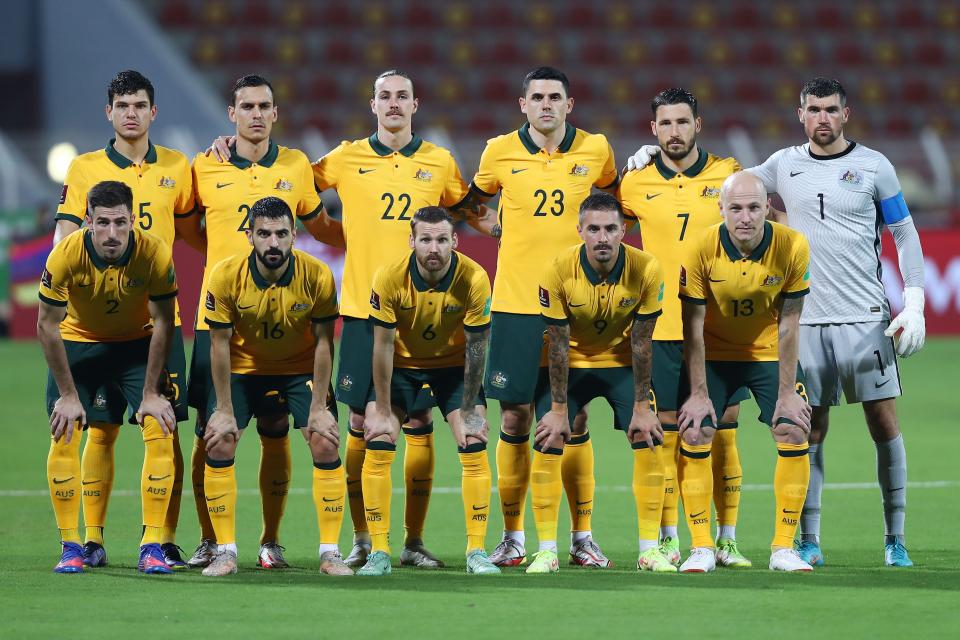 team photo for Australia