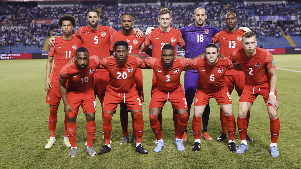 team photo for Canada