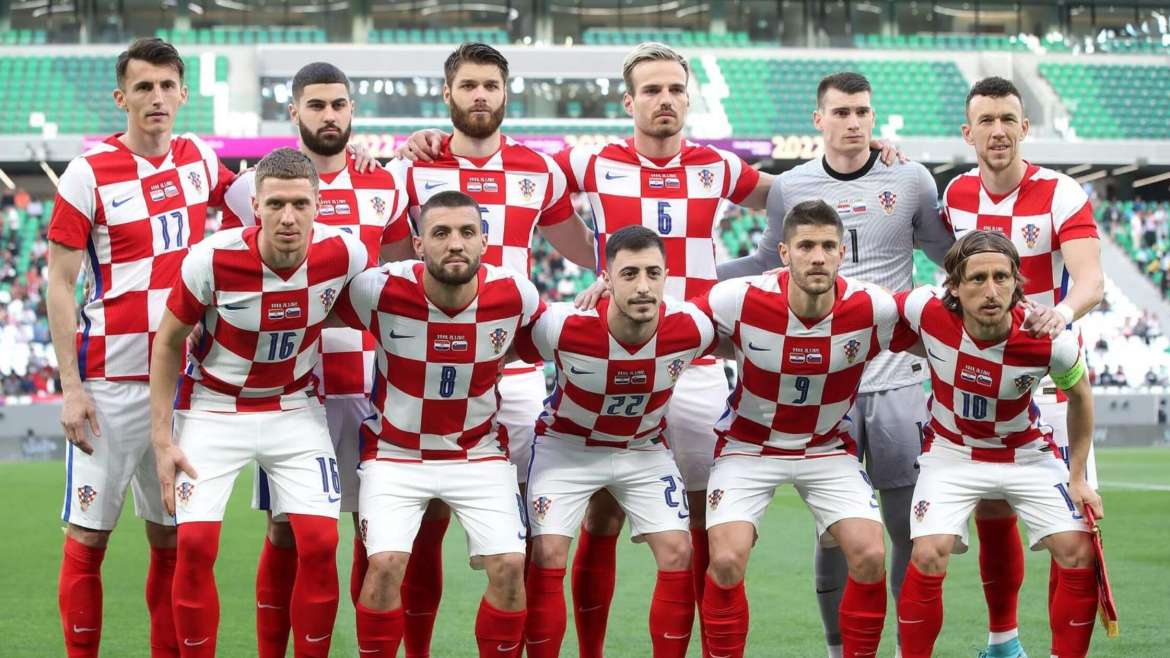 team photo for Croatia