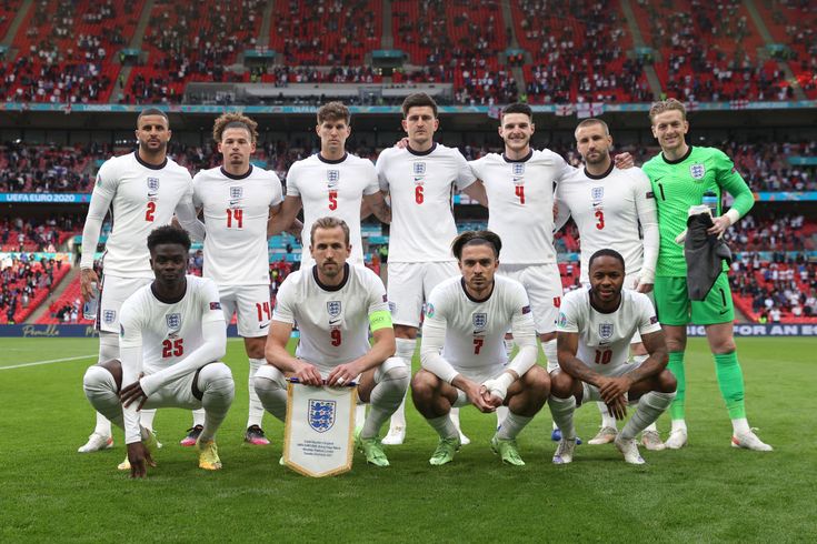 team photo for England