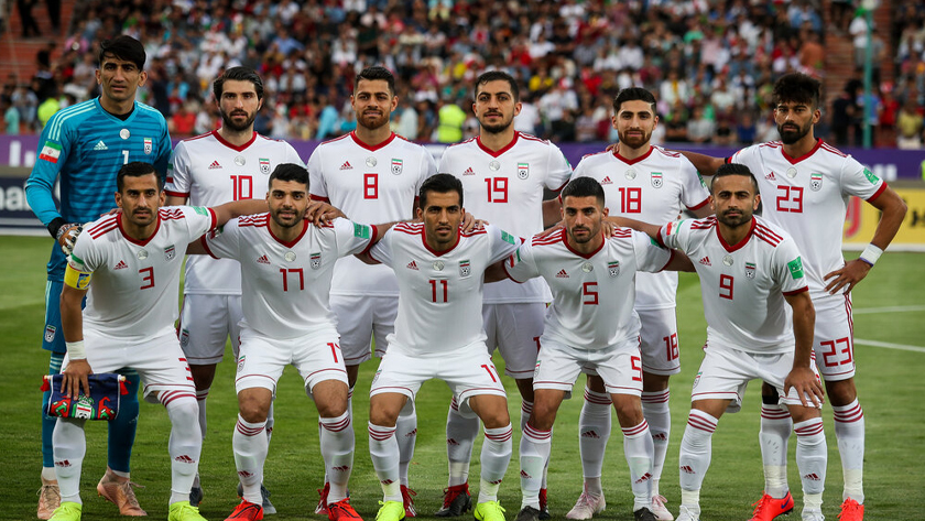 team photo for Iran