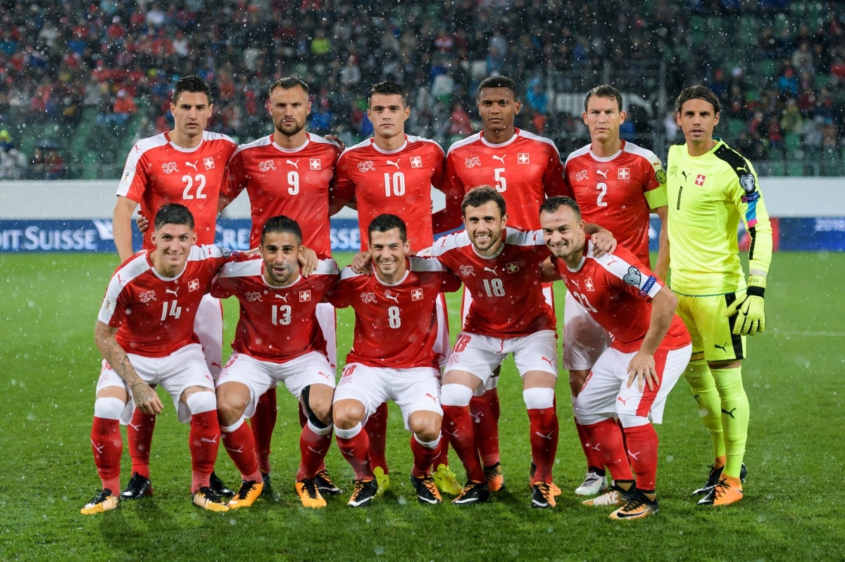 team photo for Switzerland