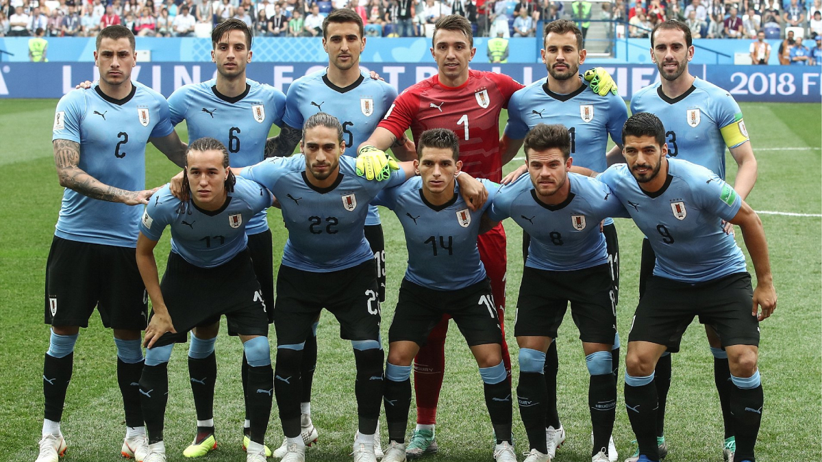 team photo for Uruguay